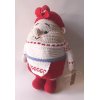 Bambola ucraina, UA fatta a mano (29cm)