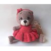 Peluche lavorato a maglia "Orrsetto" 27cm