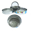 Set di 6 setacci diametro da 14 a 27cm, h-6cm
