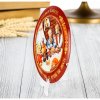 Piatto in ceramica "Famiglia" 14x13x2,5cm