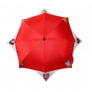 Ombrello _Stemma Russia_ con lampadina da tasca (bianco-rosso)