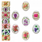 termoetichetta decorativa (7 pz)