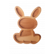 Tagliere a forma di coniglietto pasquale