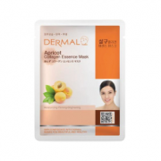Maschera viso in tessuto DERMAL al collagene e albicocca, 23 g