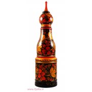 Custodia per bottiglia "Khokhloma"