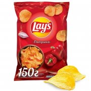 Patatine "Lays" al gusto di paprika (150 g)