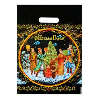 Sacchetto regalo natalizio 30x40cm Sacchetto regalo natalizio 30x40cm