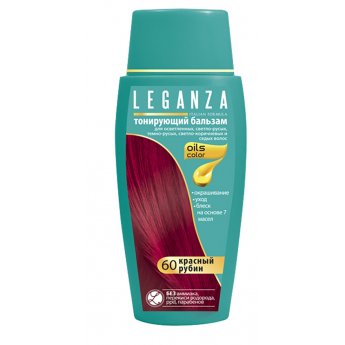 Balsamo colorante nr.60 rosso rubino  "Leganza" 150 ml