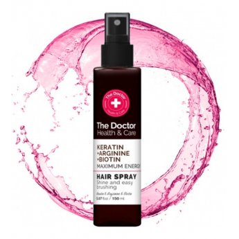 Spray per capelli "The doctor health & care" cheratina, arginina, biotina (150ml)