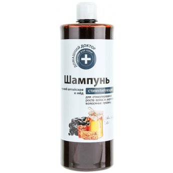 Shampoo per capelli "Home Doctor" Mummia stimolante Altai e miele (1l)