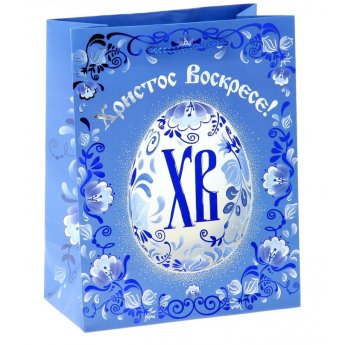 Borsina regalo "Gzhel" 18 x 23 Borsina regalo "Gzhel" 18 x 23