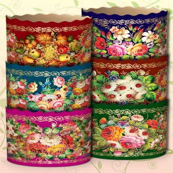 Forma per cottura al forno colorata (350 g)