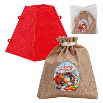 Stampo per dolce pasquale di ricotta (altezza 11,5 cm) per 0,700-1 kg