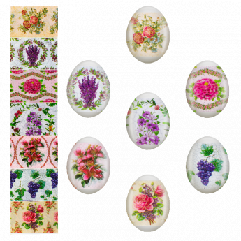 termoetichetta decorativa (7 pz)