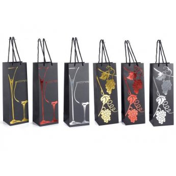 Sacchetto regalo per vino "Fiocco" 36*12*10 cm
