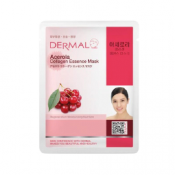 Maschera in tessuto DERMAL al collagene e acerola, 23 g