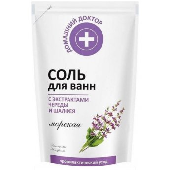 Sale da Bagno Home Doctor 500 g con Sequenza e Salvia Sale da Bagno Home Doctor 500 g con Sequenza e Salvia