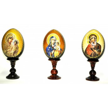 Uova di legnio  Icona