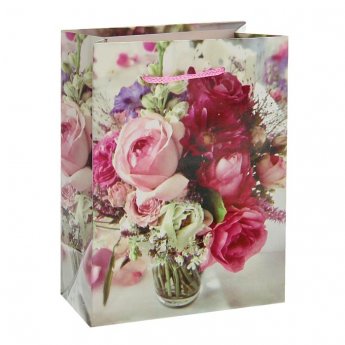 Пакет ламининат "Букет" 11.5 х 14.5 х 5 см
