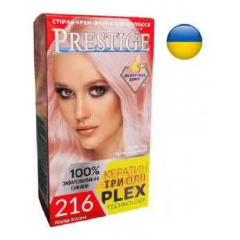 Crema-tinta resistente per capelli 216 Perla rosa "Vip's Prestige PLEX TECHNOLOGY" Crema-tinta resistente per capelli 216 Perla rosa "Vip's Prestige PLEX TECHNOLOGY"
