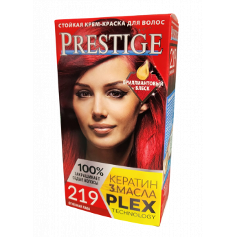 Crema-tinta resistente per capelli 219 Oro di fuoco "Vip's Prestige PLEX TECHNOLOGY"