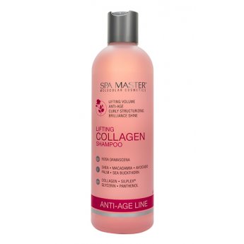 Shampoo per capelli con effetto lifting e collagene "Spa Master" 330ml