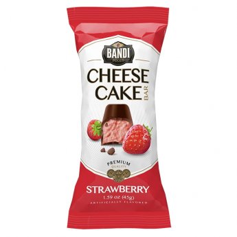 Formaggino di ricotta glassato "Bandi" gusto fragola (45g)