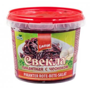 Barbabietole "Emelya" con aglio (500g)