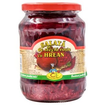 Insalata "Conservfruit" barbabietola rossa e rafano (700g)