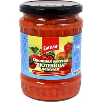 Lyutenitsa "Emelya" delicata (550gr)