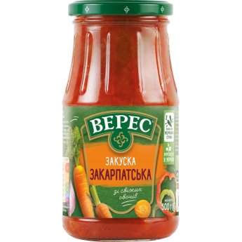 Preparazione di ortaggi "Veres Zakarpatska" (500g)