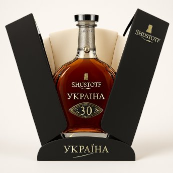 Brandy "Shustoff UKRAINE" 30 anni, Alc.43% (0.7l)