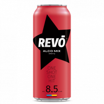 Bevanda alcolica"Revo Alco cherry" 8,5%(0,5L) Bevanda alcolica"Revo Alco cherry" 8,5%(0,5L)