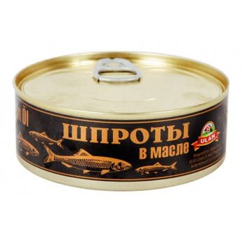 Spratti affumicati in olio "Ulan" (240g)