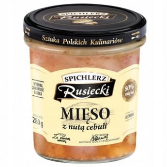 Spezzatino di maiale "Rusiecki" con cipolle (280g)