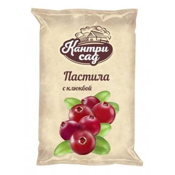 Pastila "Kantri Sad" al mirtillo rosso (250g)