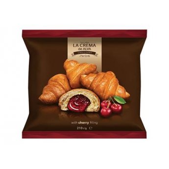 La Crema Croissant con ripieno di ciliegie 210g
