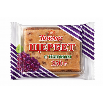 Pasta di arachidi "Timosha" con uvetta (250 g)