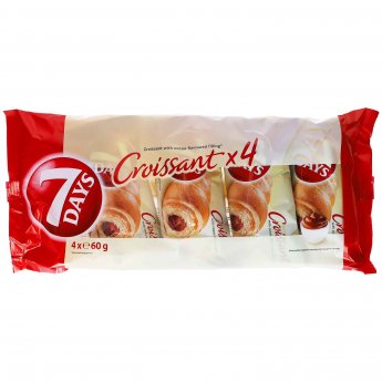 Cornetto "7 Giorni" cacao (4*60g)
