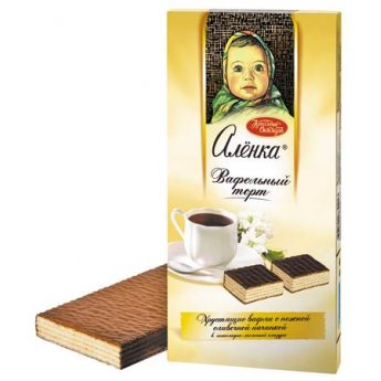Torta di waffer "Alionka" (250g)