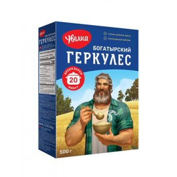 Fiocchi d'avena "Uvelka" 20 minuti (500g)