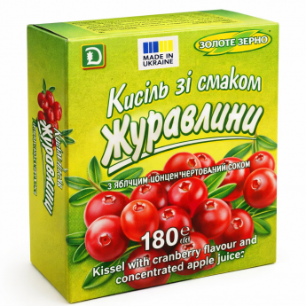 Preparato per bevanda "Kisel" gusto mirtillo (180g)