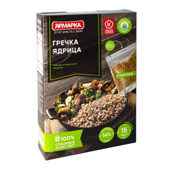 Grano saraceno "Yarmarka" (5x80g)