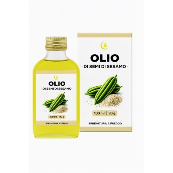 Olio dei semi di sesamo, spremuto a freddo (100ml)