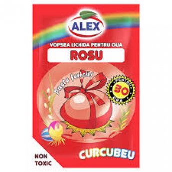 Colorante liquido rosso "Alex" per uova pasquali(10ml) Colorante liquido rosso "Alex" per uova pasquali(10ml)