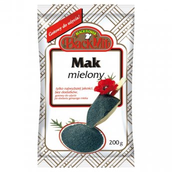 Semi di papavero macinati "Backmit" (200g)