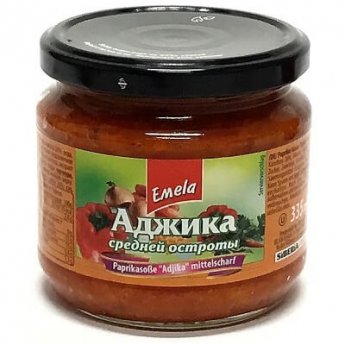 Salsa picante "Adjika - Emelia" (350ml) Salsa picante "Adjika - Emelia" (350ml)
