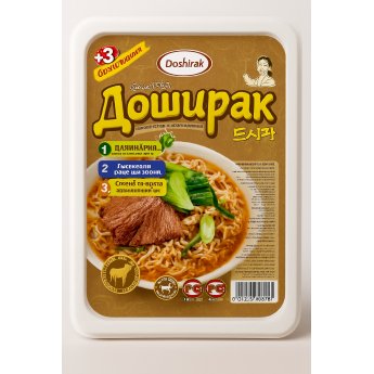 Noodles istantanei "Doshirak Quisty" Vitello (90g)