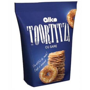 Cracker "Alka - Tortitzi" con sale (200g) Cracker "Alka - Tortitzi" con sale (200g)