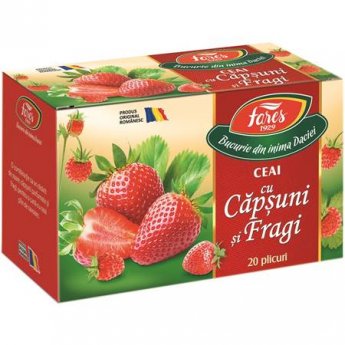 Tisana "Fares" alle fragole e fragoline (20x2g) Tisana "Fares" alle fragole e fragoline (20x2g)